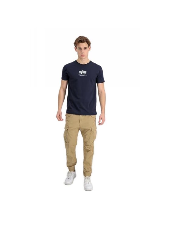 Alpha Industries Alpha Industries Tričko AI.118533-579-XL Tmavomodrá Basic Fit
