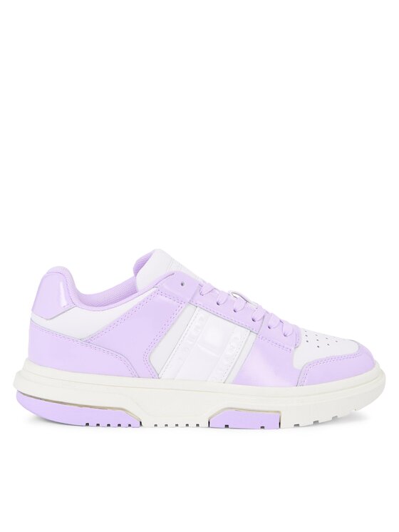 Tommy Jeans Sneakersy The Brooklyn Patent EN0EN02528 Fialová
