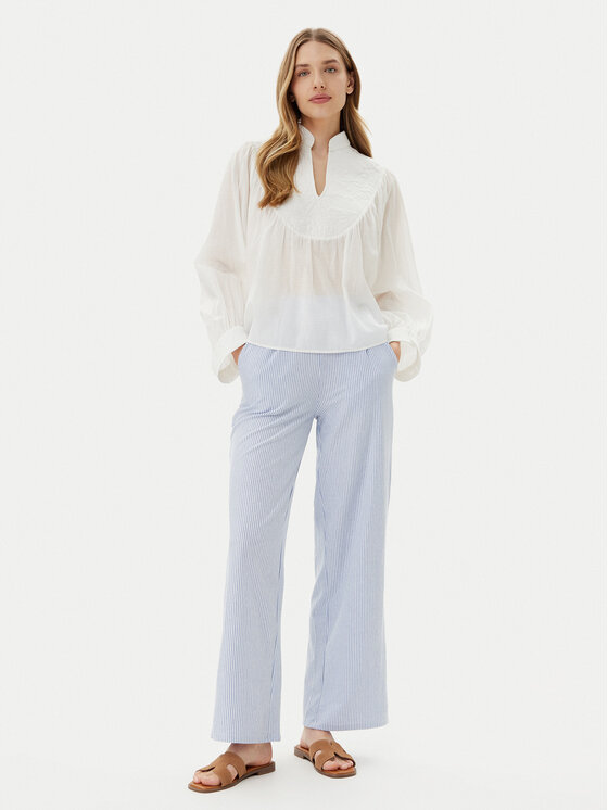 JDY JDY Auduma bikses Nelli 15345574 Zils Wide Leg