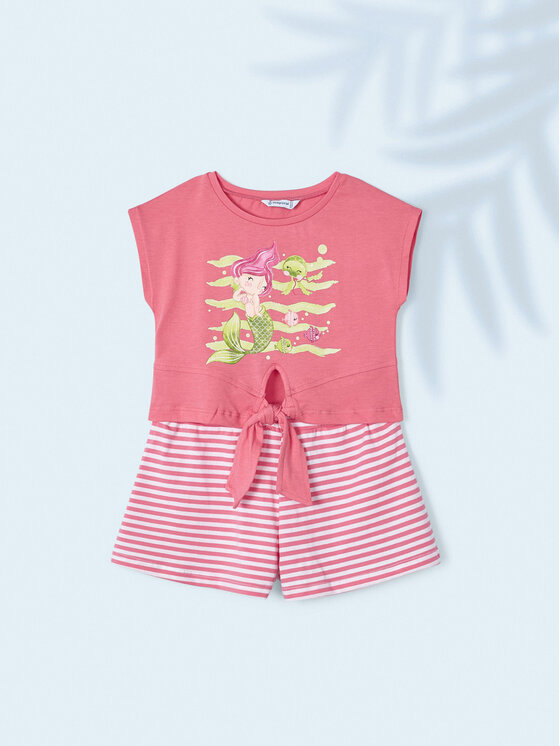 Mayoral Set tricou și pantaloni scurți 3216 Colorat