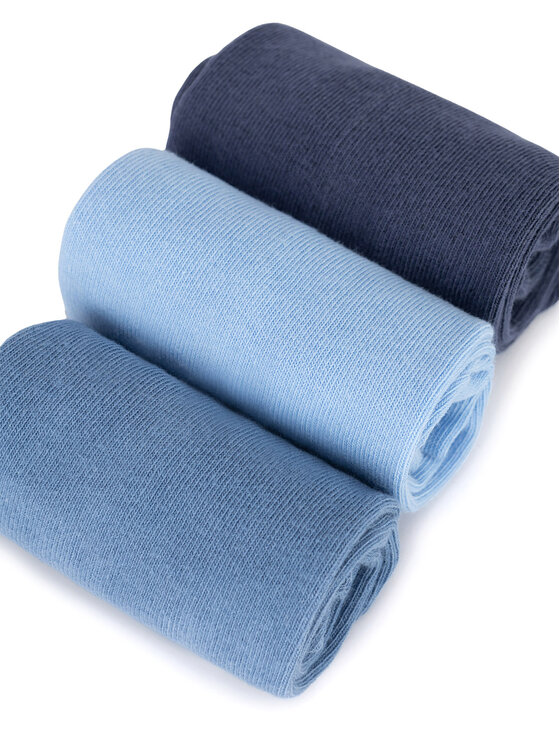 Sprandi Sprandi Set od 3 para unisex visokih čarapa 0UB-005-AW24 (3-PACK) Plava