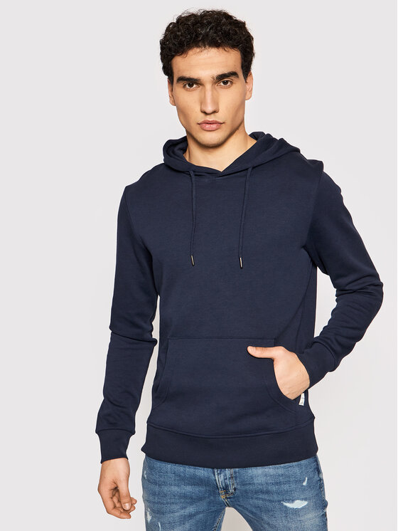 Férfi Pulóver Jack&Jones, Méret: L, Sötétkék, Basic 12182537