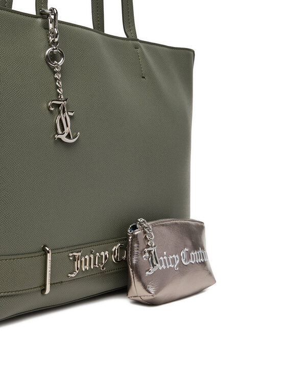 Juicy Couture Juicy Couture Дамска чанта CEO-BEJXT8840WVP Сив