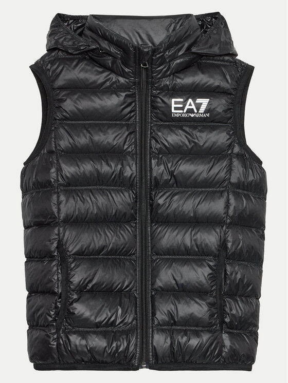 EA7 Emporio Armani EA7 Emporio Armani Prsluk 8NBQ02 BN29Z 1200 Crna Regular Fit