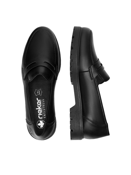 Rieker Rieker Mokassiinid 45560-02 Must