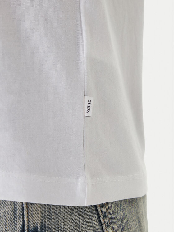 Guess Jeans Guess Jeans T-shirt W6GI45 K8HM0 Bianco Regular Fit
