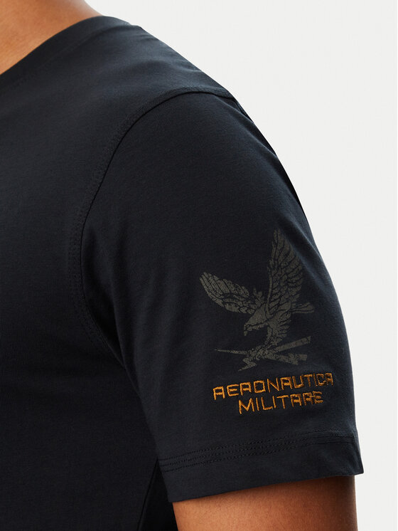 Aeronautica Militare Aeronautica Militare T-Shirt 262TS2580UJ00750 Σκούρο μπλε Regular Fit