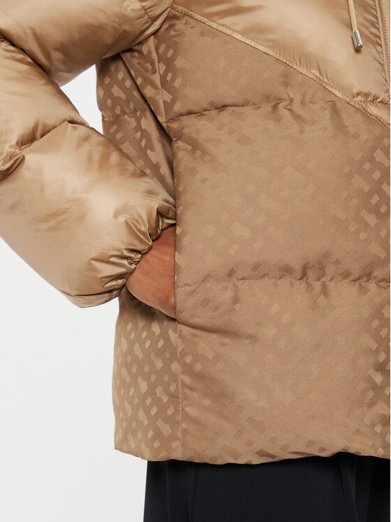 BOSS BOSS Зимно яке Pollimina 50518483 Бежов Regular Fit