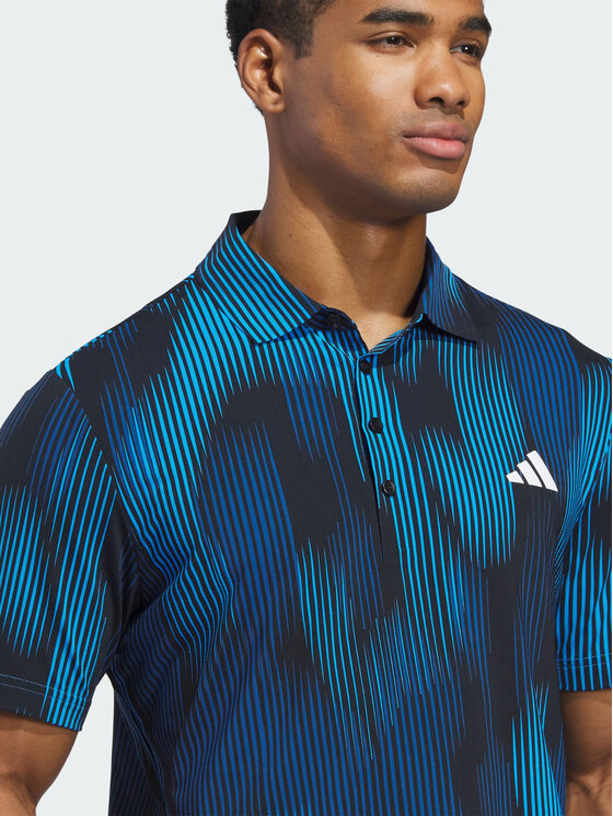 adidas adidas Polo 162550 Niebieski jasny Regular Fit