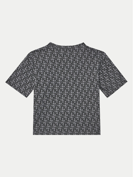 Guess Guess Tričko J5RI04 K6YW4 Čierna Regular Fit