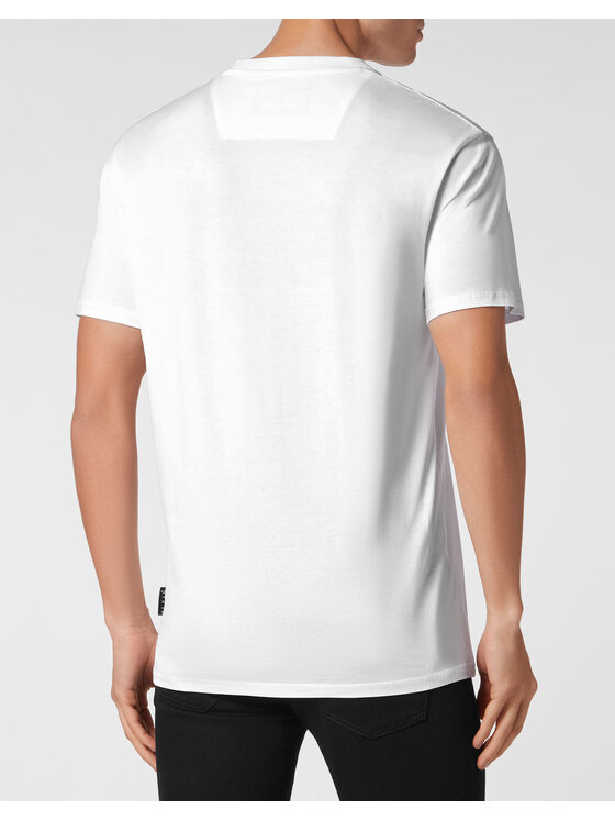 PHILIPP PLEIN PHILIPP PLEIN T-Shirt 9987 Bílá Regular Fit