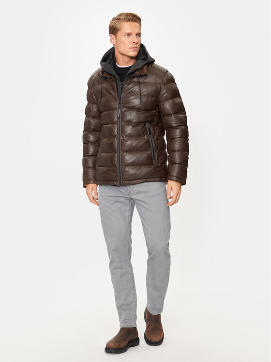 Milestone Milestone Зимно яке Callisto 431019 60300 Кафяв Regular Fit