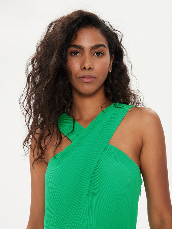 Liu Jo Liu Jo Vestito da giorno MA4010 T5975 Verde Regular Fit