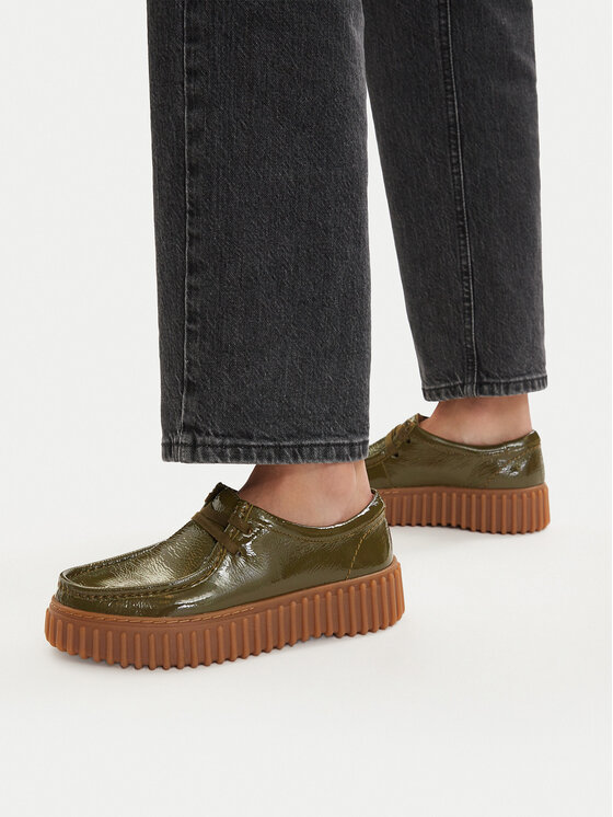 Clarks Clarks Cipele Torhill Bee 26186668 Zelena