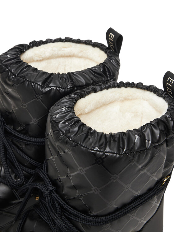 Elisabetta Franchi Elisabetta Franchi Schneeschuhe Snow Boot F4A6-E0457-1860930 D Schwarz