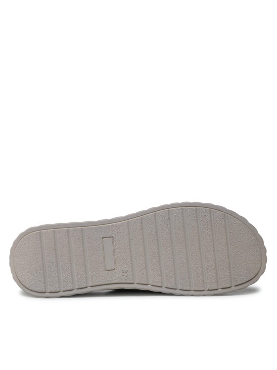 Go Soft Go Soft Klapki EST-2299-02 Srebrny