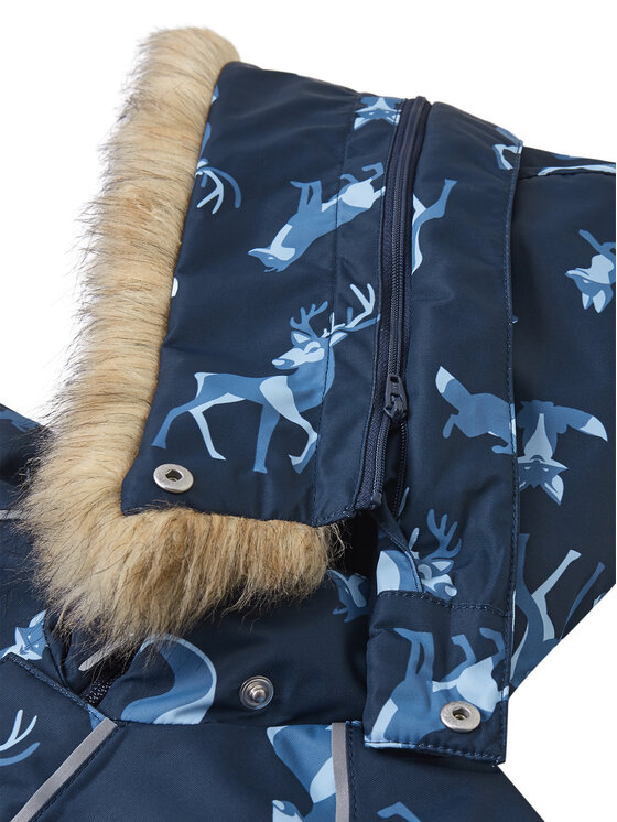 Reima Reima Overall de iarnă Lappi 5100129C Bleumarin Regular Fit