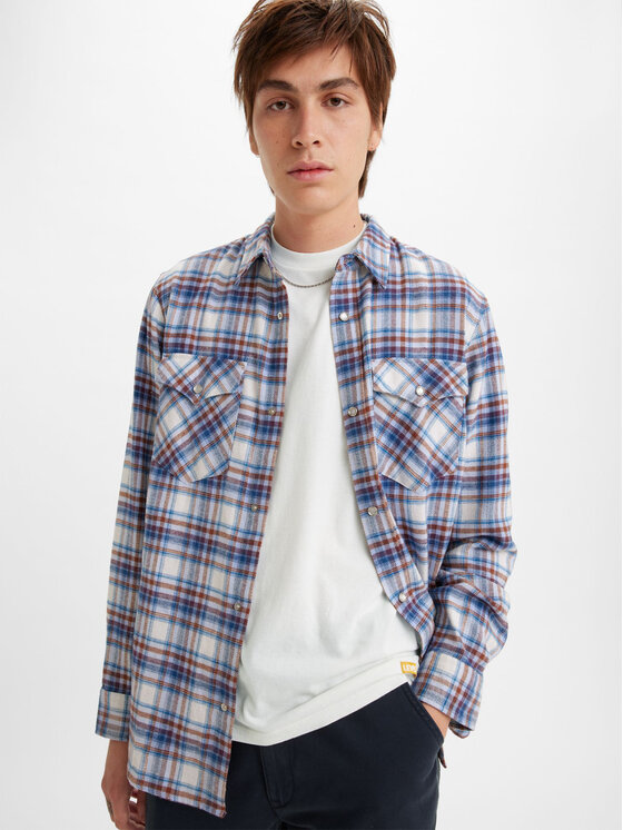 Levi's® Levi's® Cămașă Western A19190022 Alb Loose Fit