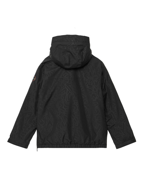 Napapijri Napapijri Anoraka virsjaka NP0A8A6J Melns Loose Fit