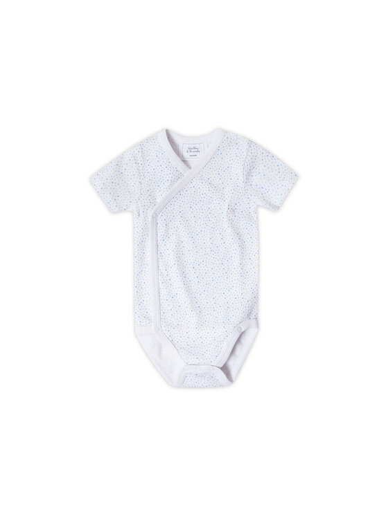 Stellou & friends Stellou & friends Komplet body dziecięcych Short Sleeve CROSS-BODY Niebieski