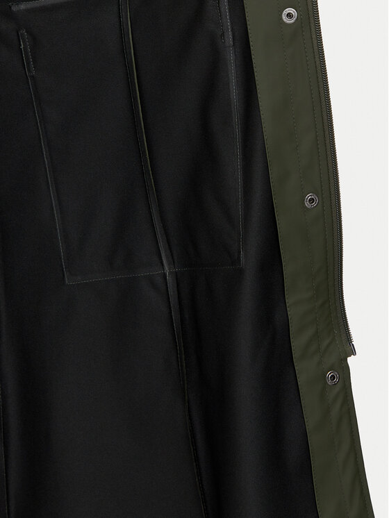 Rains Rains Vodootporna jakna 18130 Zelena Regular Fit