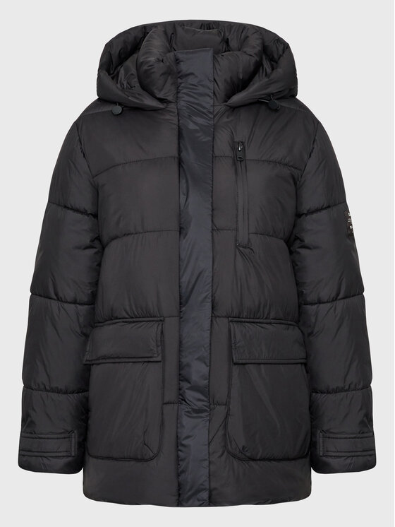 Ecoalf Geacă din puf Baily GAJKBAILY9870WW22 Negru Regular Fit