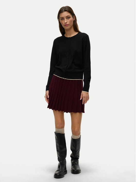 Vero Moda Vero Moda Plisovaná sukně Marina 10331534 Fialová Regular Fit