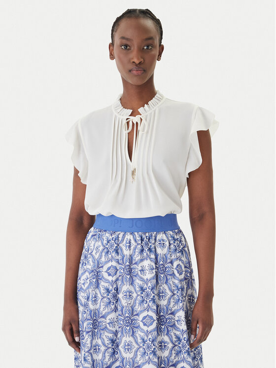 JOOP! JOOP! Μπλουζάκι Benita 30102114 Εκρού Regular Fit
