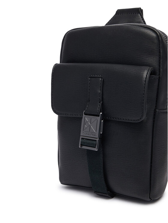 Calvin Klein Calvin Klein Saszetka Emblem Hw Sling LV04D3507G Czarny