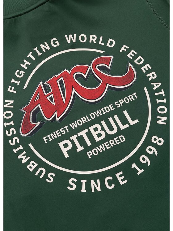 PITBULL PITBULL Bluza ADCC SAN DIEGO CA Zielony Regular Fit