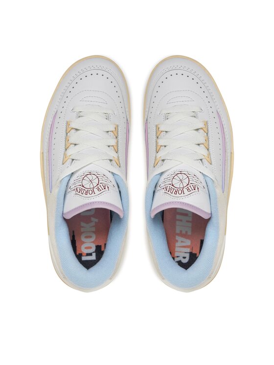 Nike Nike Sneakersy Air Jordan 2 Retro Low DX4401 146 Biela
