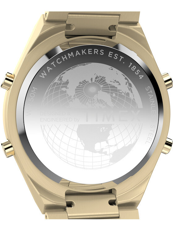 Timex Timex Zegarek TW2Y09700 Złoty