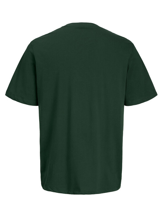 Jack & Jones Jack & Jones Póló Holiday Cartoon 12287550 Zöld Relaxed Fit
