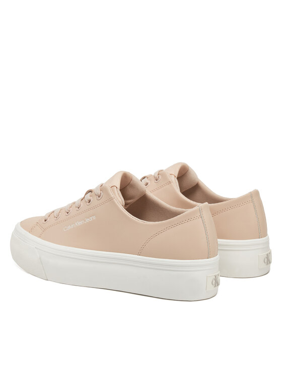 Calvin Klein Jeans Calvin Klein Jeans Sneakers Vulc Flatform Low Mg Lth YW0YW01771 Roz