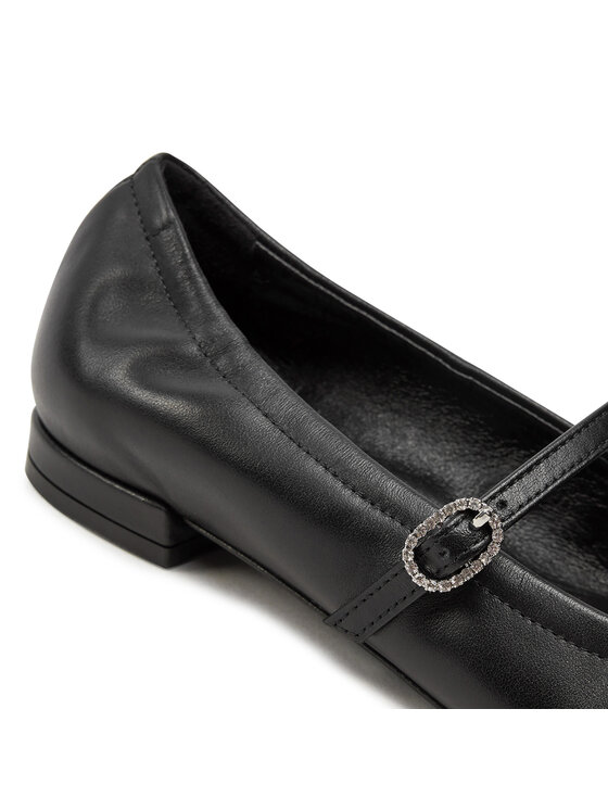 Stuart Weitzman Stuart Weitzman Baleriny Claris Ballet Flat SI573 Czarny