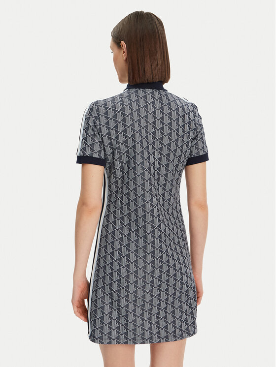 Lacoste Lacoste Igapäevane kleit EF2655 Tumesinine Slim Fit