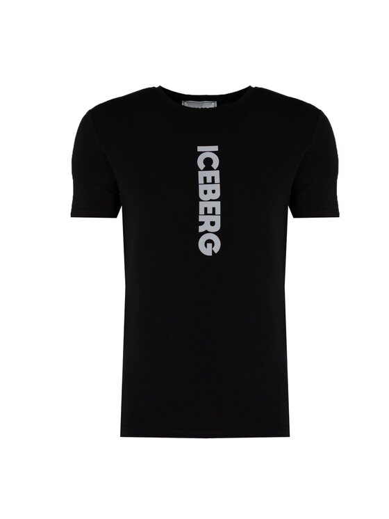 Iceberg Iceberg T-shirt F013639A Nero Regular Fit