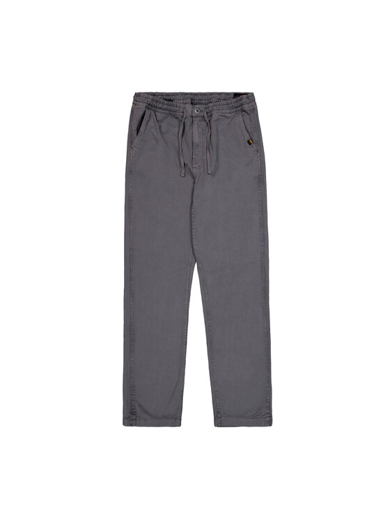 Alpha Industries Alpha Industries Szorty Basic Cotton Pant Szary Straight Leg