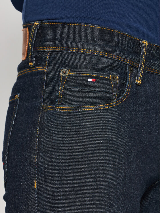 Tommy Hilfiger Tommy Hilfiger Traperice MW0MW01754 Tamnoplava Slim Fit