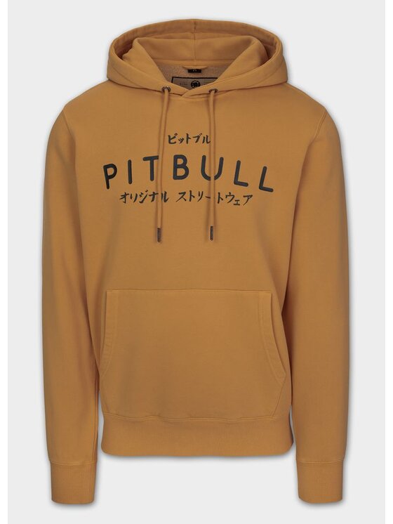 PITBULL PITBULL Bluza MT FUJI Żółty Regular Fit