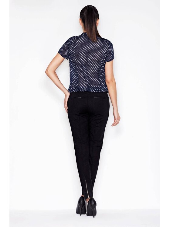 Awama Awama Koszula A071 Granatowy Basic Fit