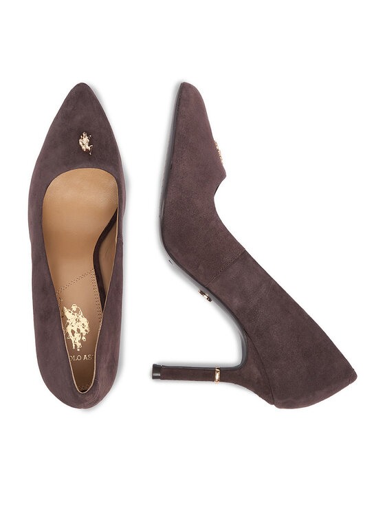 U.S. Polo Assn. U.S. Polo Assn. Augstpapēžu kurpes EO-JACLYN002W/GL1 Brūns