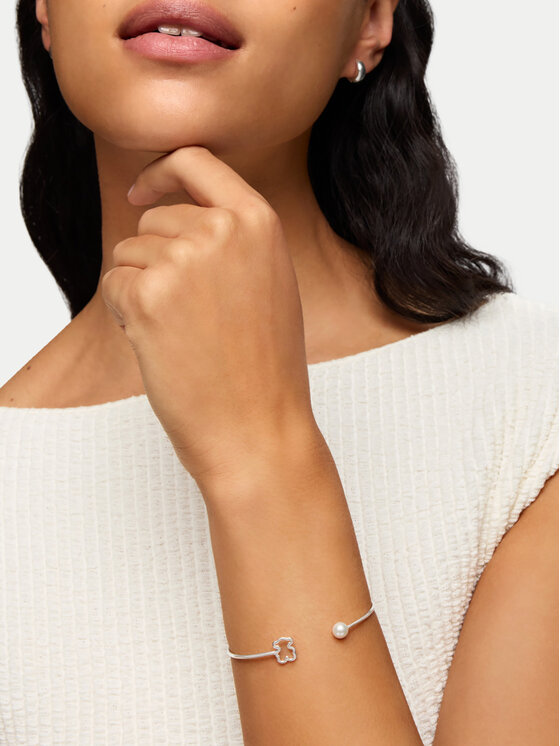 TOUS TOUS Bracciale New Silueta 1004439070 Argento