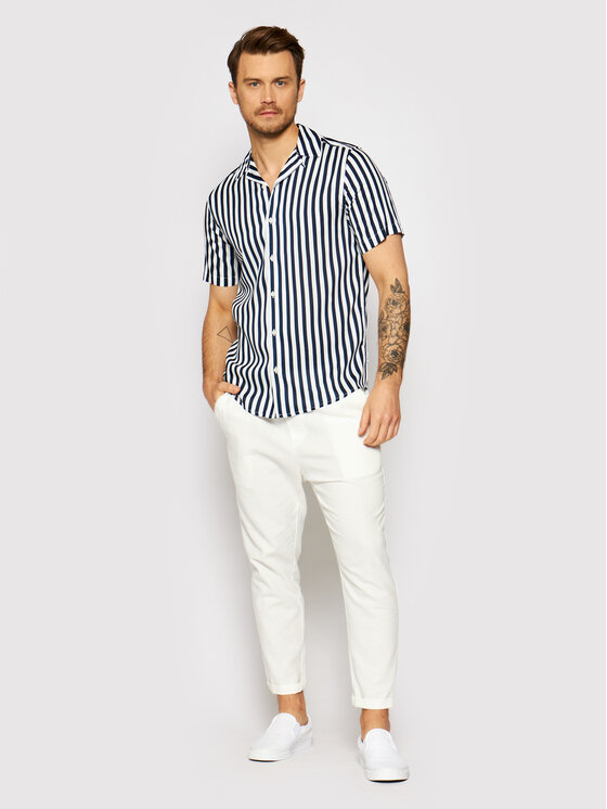 Only & Sons Only & Sons Košile Wayne 22013267 Tmavomodrá Regular Fit