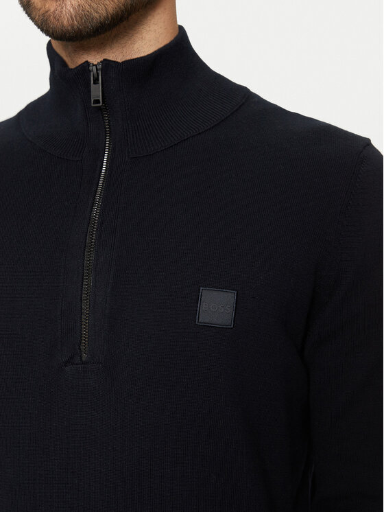 BOSS Boss Maglione Kanobix_S 50527585 Blu scuro Regular Fit