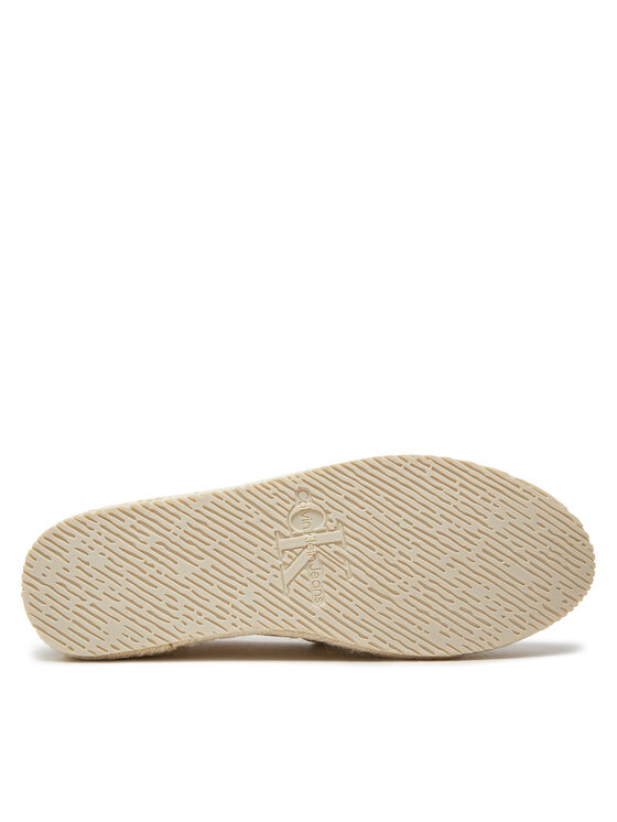 Calvin Klein Jeans Calvin Klein Jeans Espadrilky Espadrille Ml Btw YW0YW01376 Écru