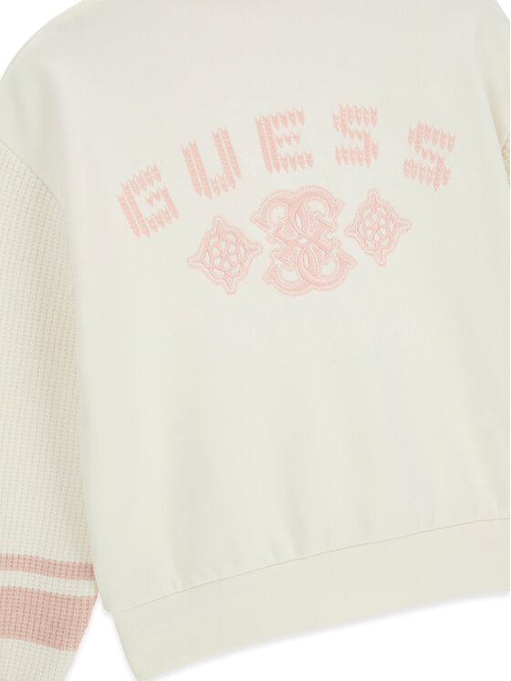 Guess Guess Bluza J6BQ18 K7386 Kremowy Relaxed Fit