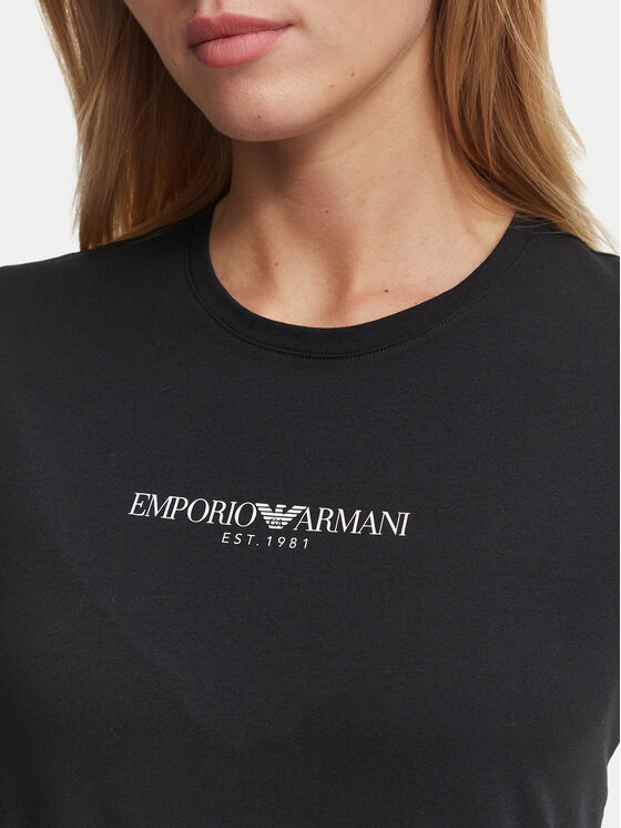 Emporio Armani Underwear Emporio Armani Underwear T-Shirt EW000408 AF27298 UC001 Czarny Regular Fit
