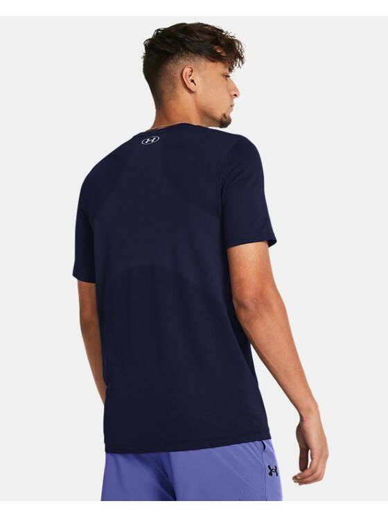 Under Armour Under Armour T-Shirt UA-1382801-410 Granatowy Active Fit