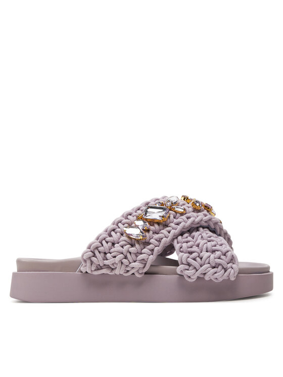 Inuikii Inuikii Šľapky Woven Stones 70104-106 Fialová
